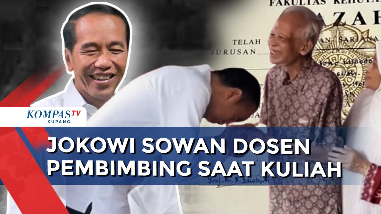Jokowi Kunjungi Dosen Pembimbing Semasa Kuliah UGM di Tengah Polemik Ijazah Palsu