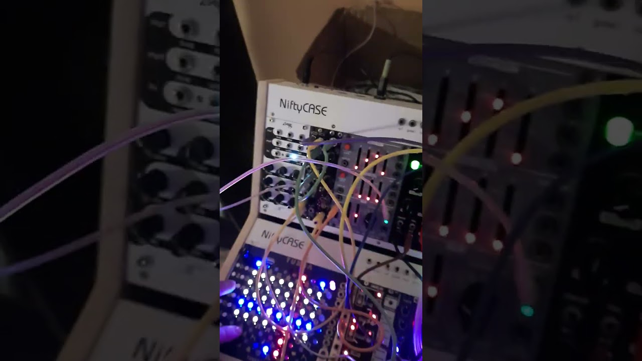 Dystopic Modular Synth Tech-Hop Jam on 12-7-2022