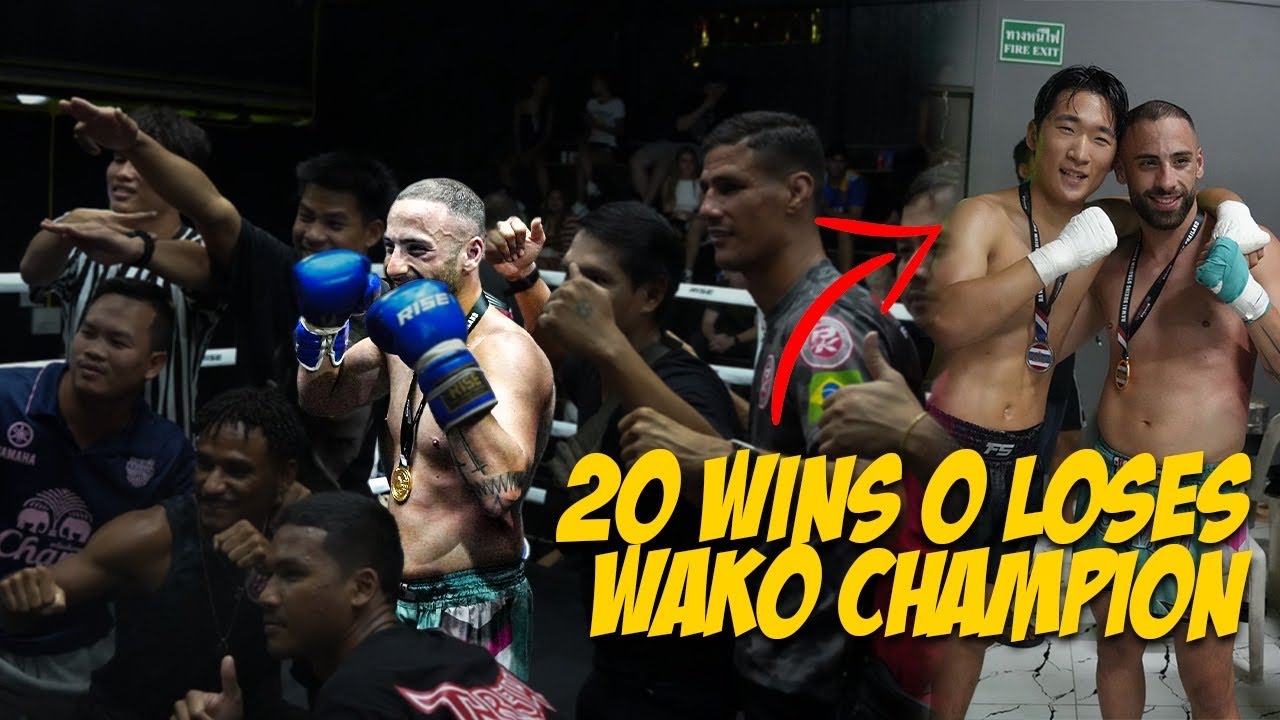 AZADI THE KURDISH LIONHEART! | Pro MUAY Thai FIGHT in Thailand 🇹🇭
