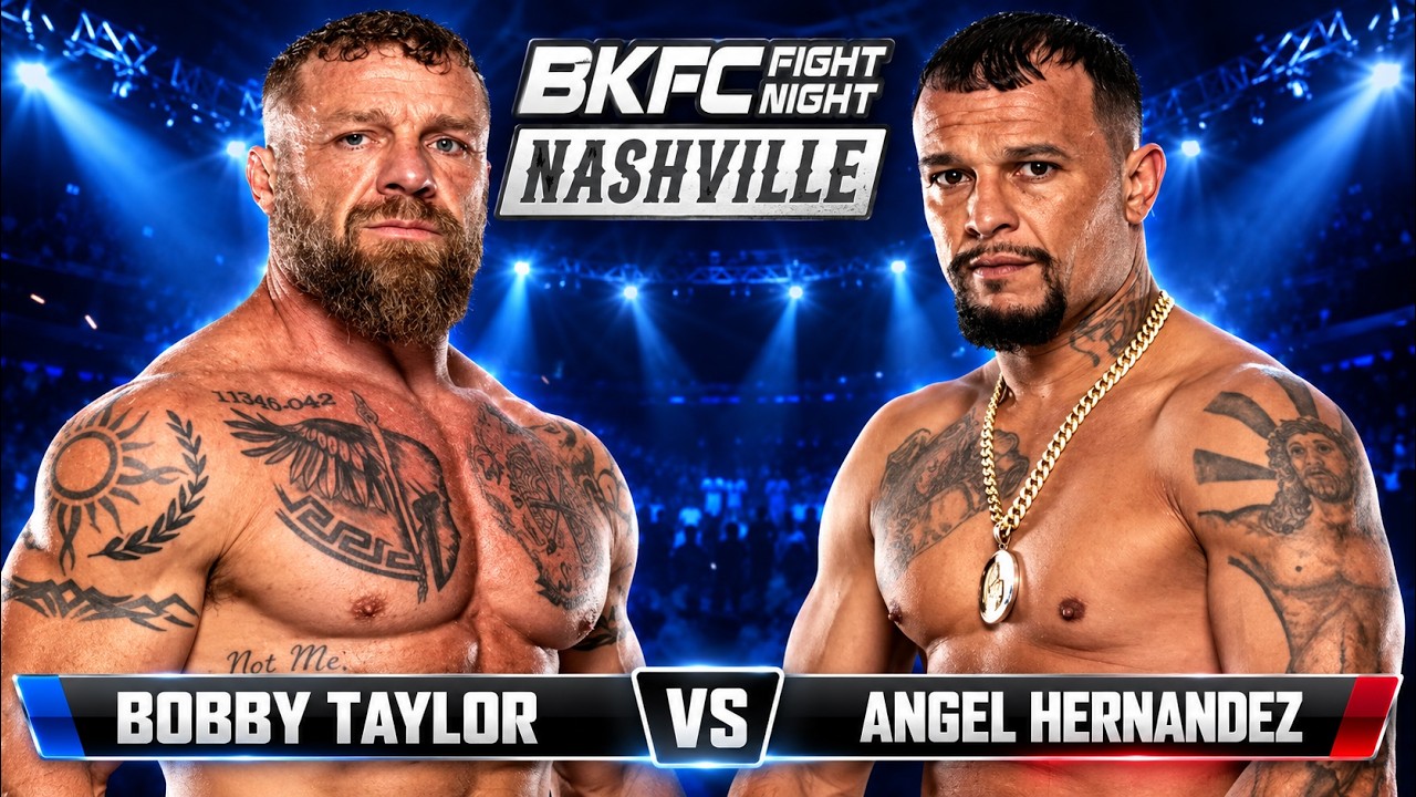 Bobby Taylor vs Angel Hernandez | BKFC | Bare Knuckle Boxing | Full Fight
