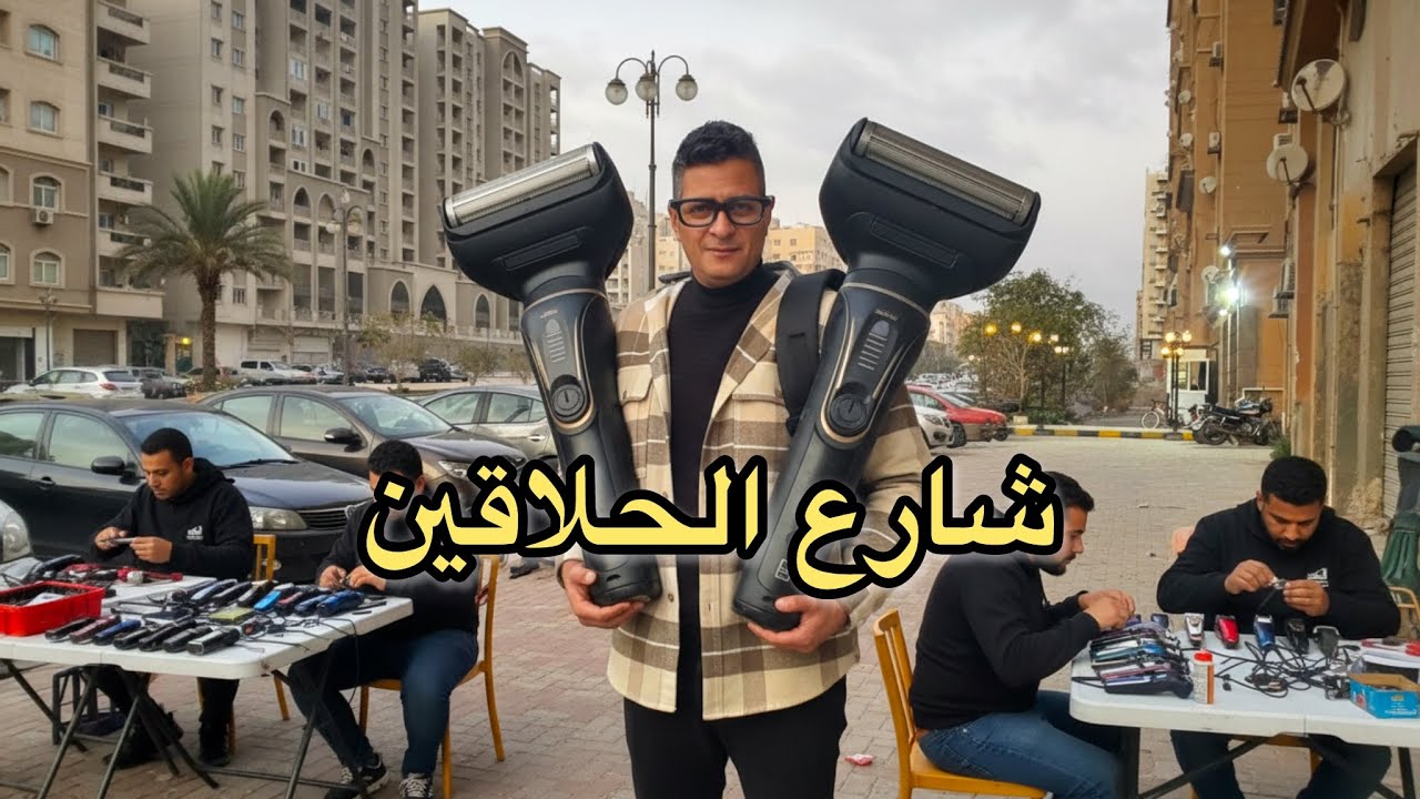 نزلت اغرب سوق في مصر سوق الحلاقين يوم الاتنين خلف الحسين