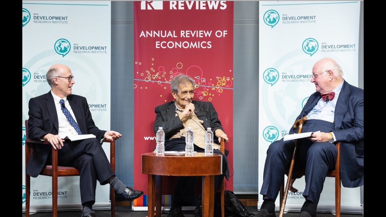 Angus Deaton in Conversation with Amartya Sen, 