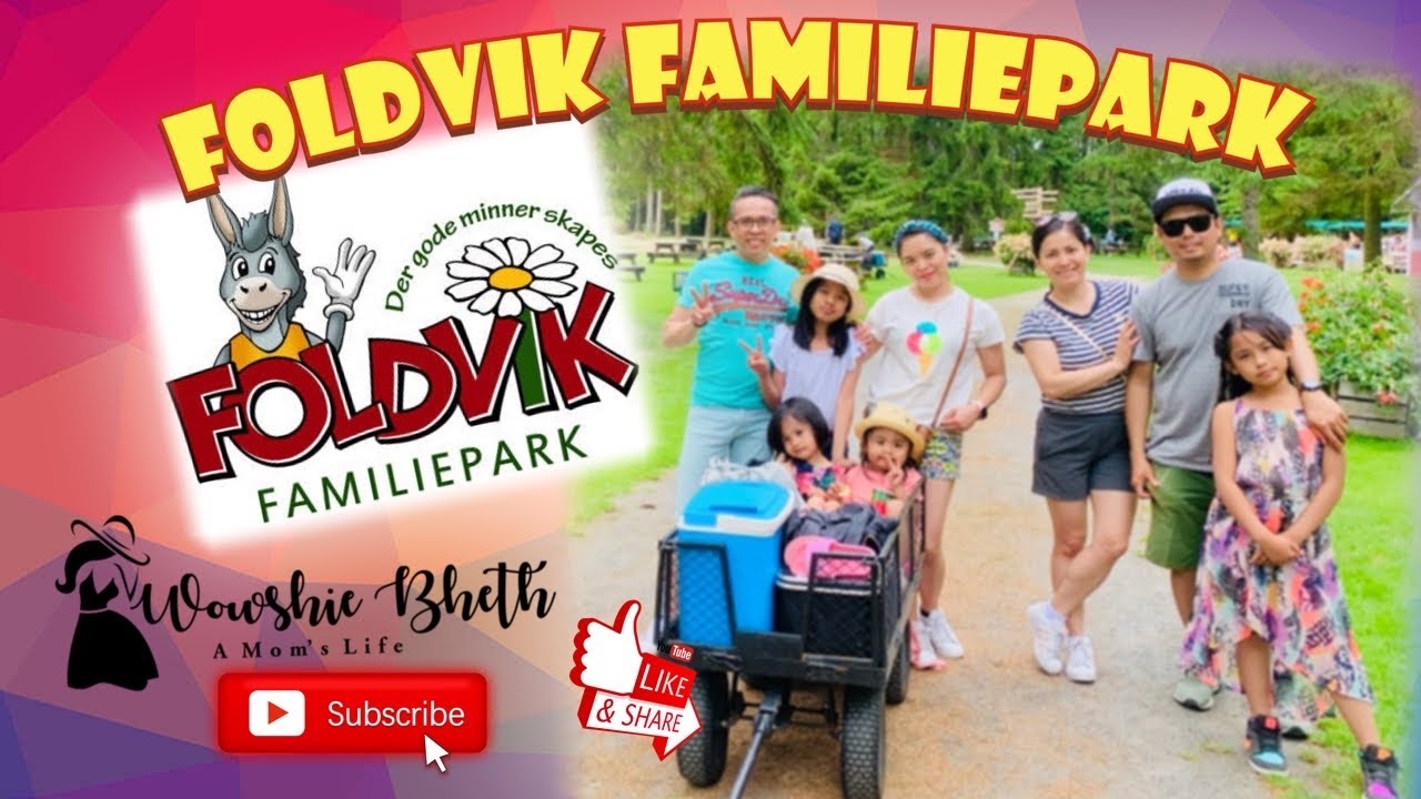 Foldvik FamiliePark or Family Park in Stavern Larvik Norway 2020