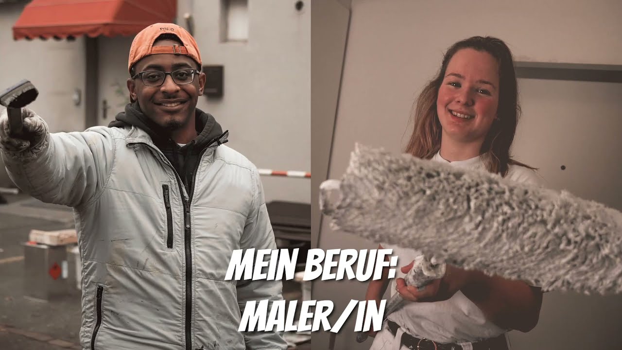 Entdecke den spannenden Beruf als Maler/in: