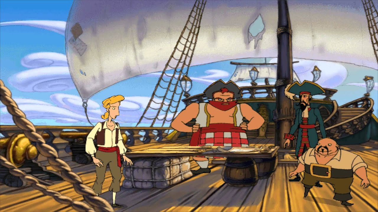 "The Curse of Monkey Island" (1997) Song: "A Pirate I Was Meant To Be" - PC