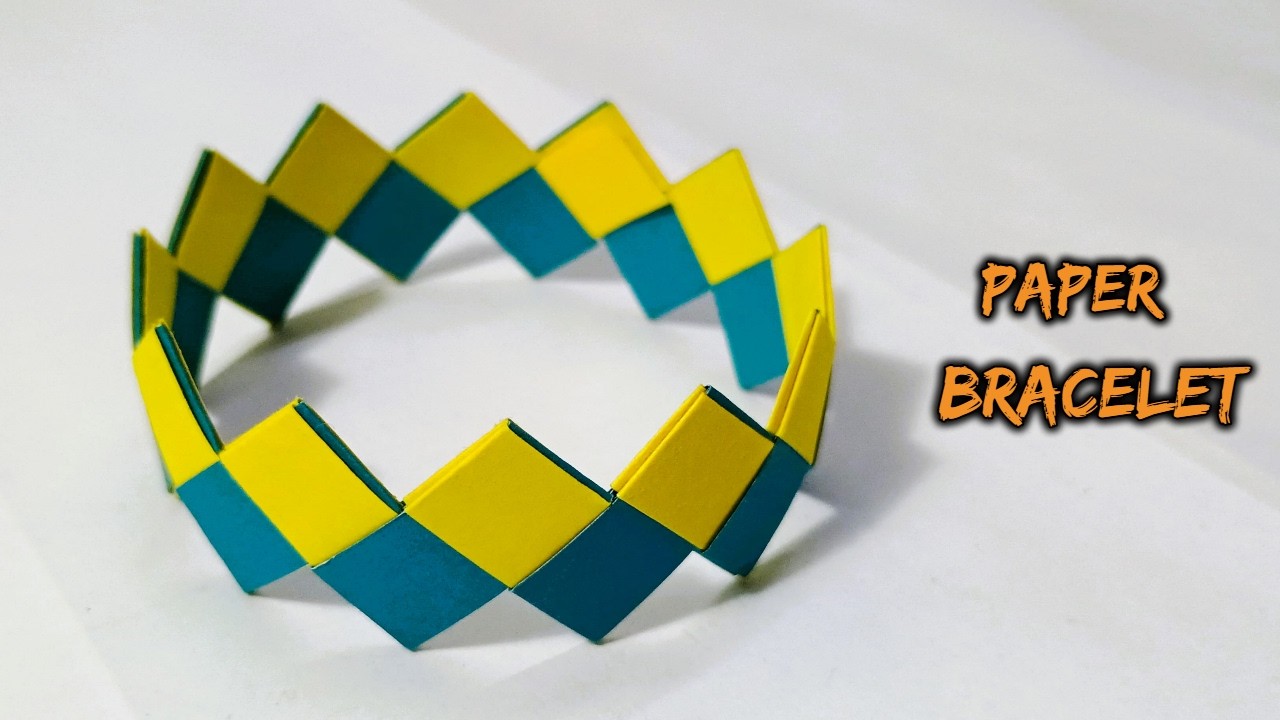 Easy Paper Bracelet | DIY Paper Bracelets | Friendship Bracelets | Friendship Band | Paper Crafts