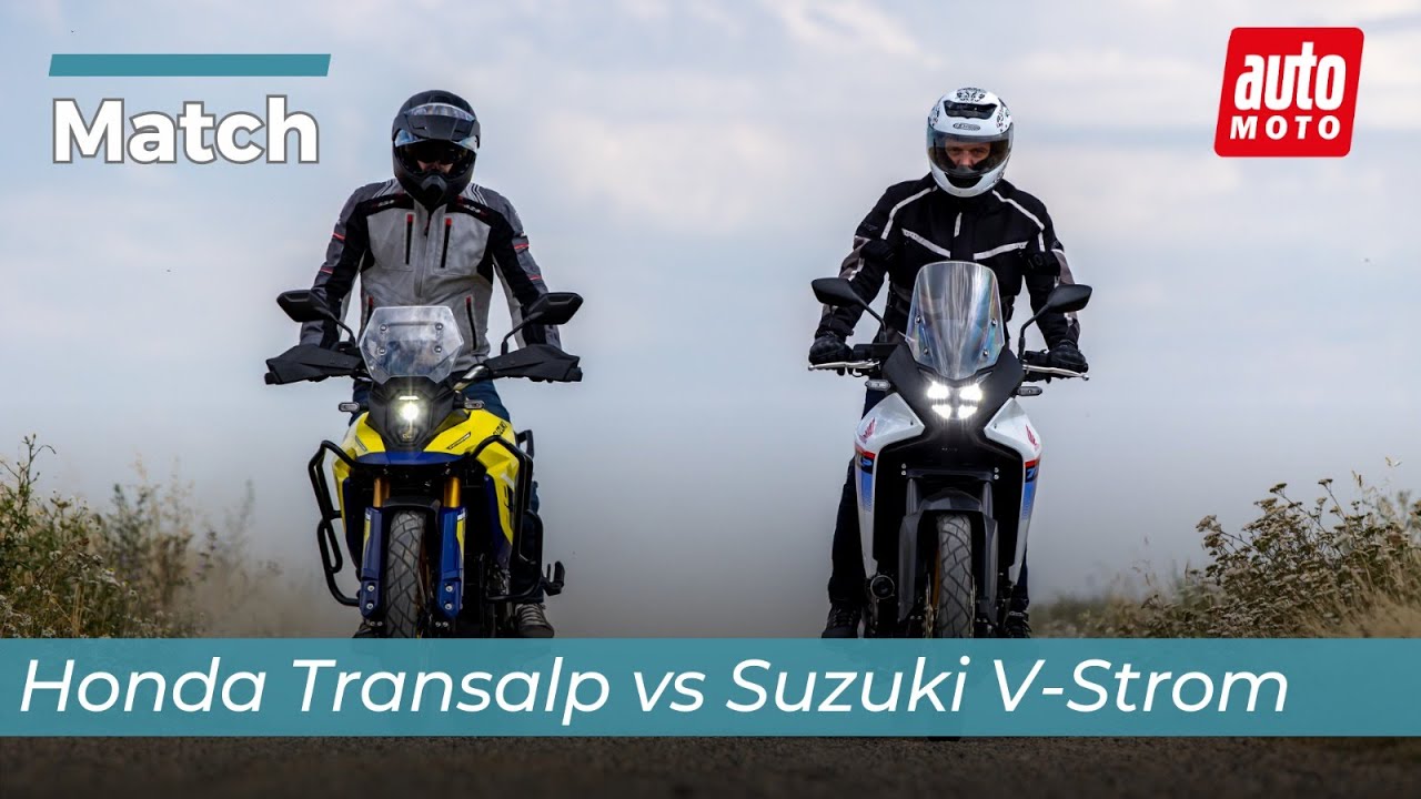 Match Honda XL 750 Transalp vs Suzuki V-Strom 800DE : chacun sa route, chacun son chemin !