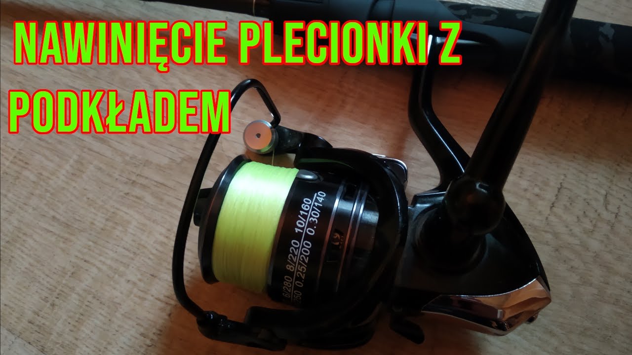 Jak nawinąć #plecionke na szpule kołowrotka.