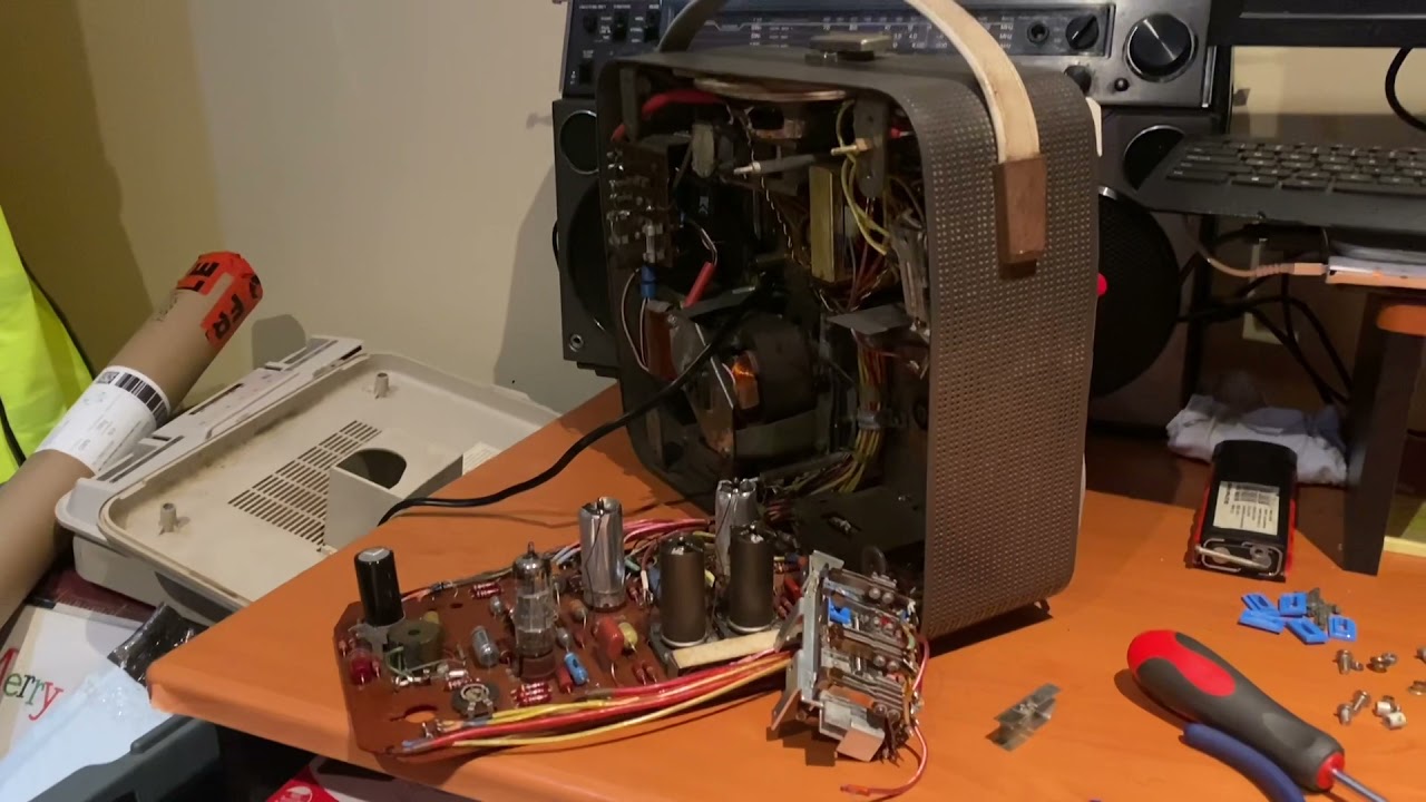 Grundig tk27 pot metal repair with 3D printed part
