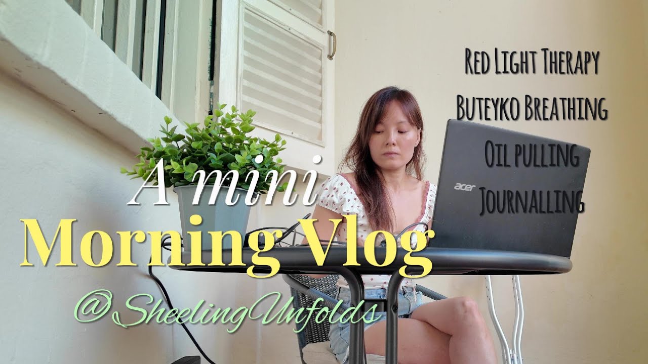 A Slow, Intentional Morning Breathwork, Journalling, RLT. (no voiceover) | Vlog