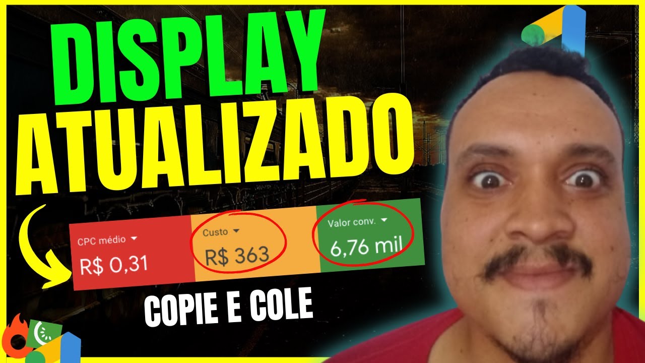 Campanha na REDE de DISPLAY do Google ads para Afiliados Passo a Passo Atualizado 2025