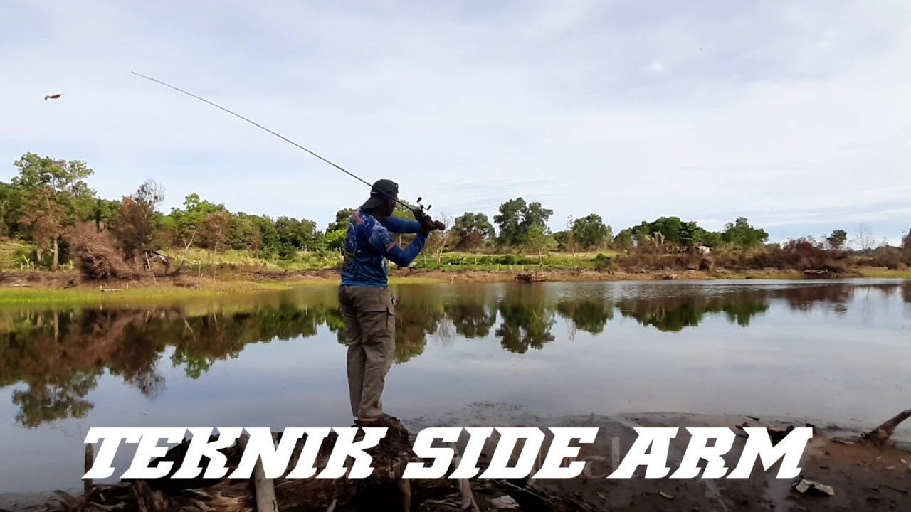 Teknik lemparan casting ,over head, side arm dan under hand