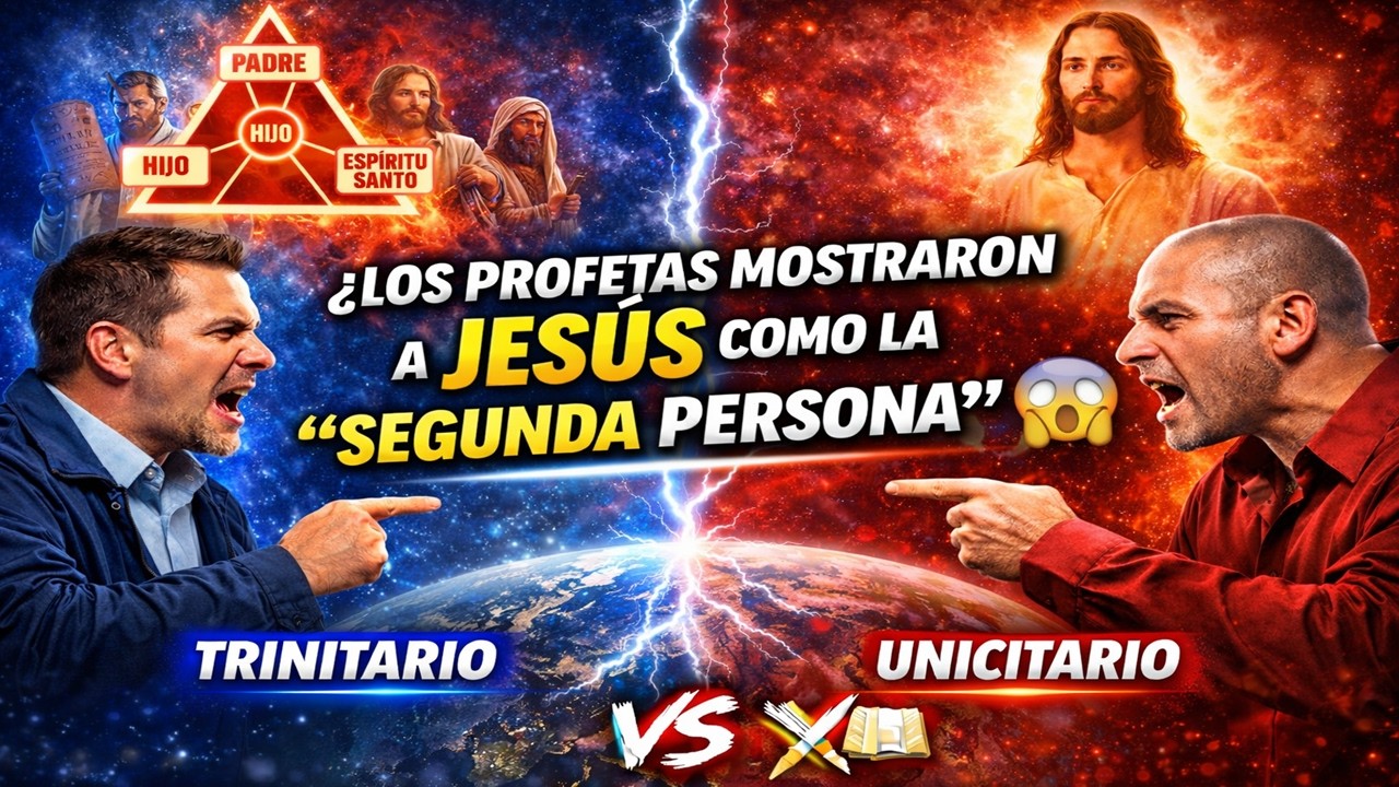 🔥DEBATE: ¿LOS PROFETAS MOSTRARON A JESÚS COMO LA “SEGUNDA PERSONA”? 😱 | TRINITARIO VS UNICITARIO ⚔️📖