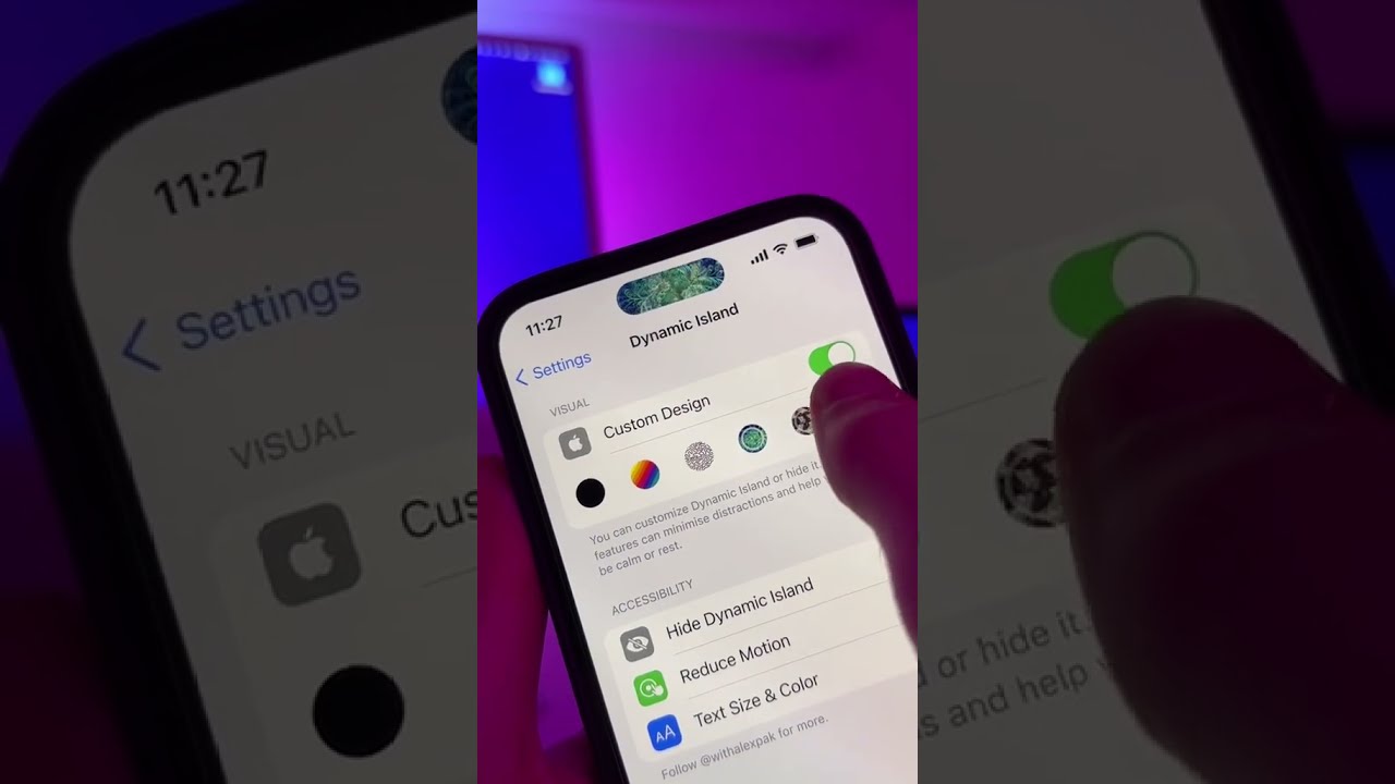 Customize your dynamic island 🔥