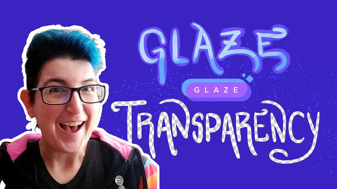 Protect your Art from AI and Fix TRANSPARENCY FAST | Glaze tutorial