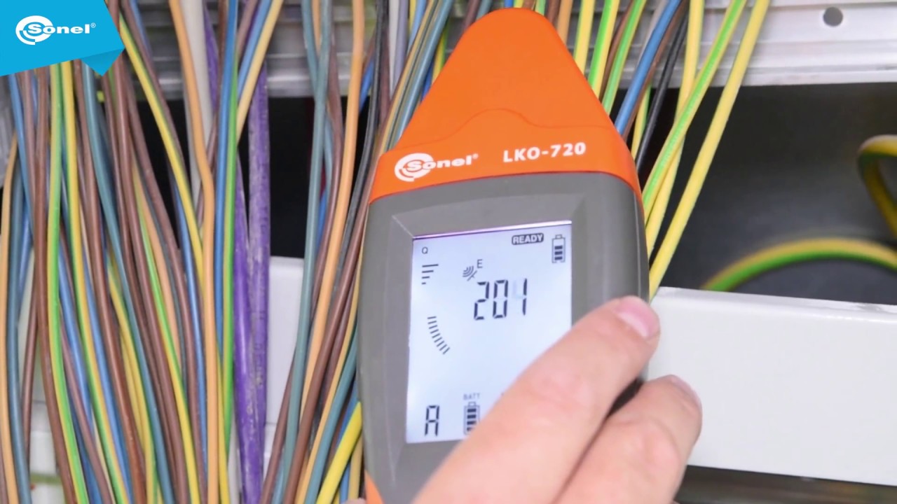 Как использовать Sonel LKZ-720 ? Идентификация проводов.