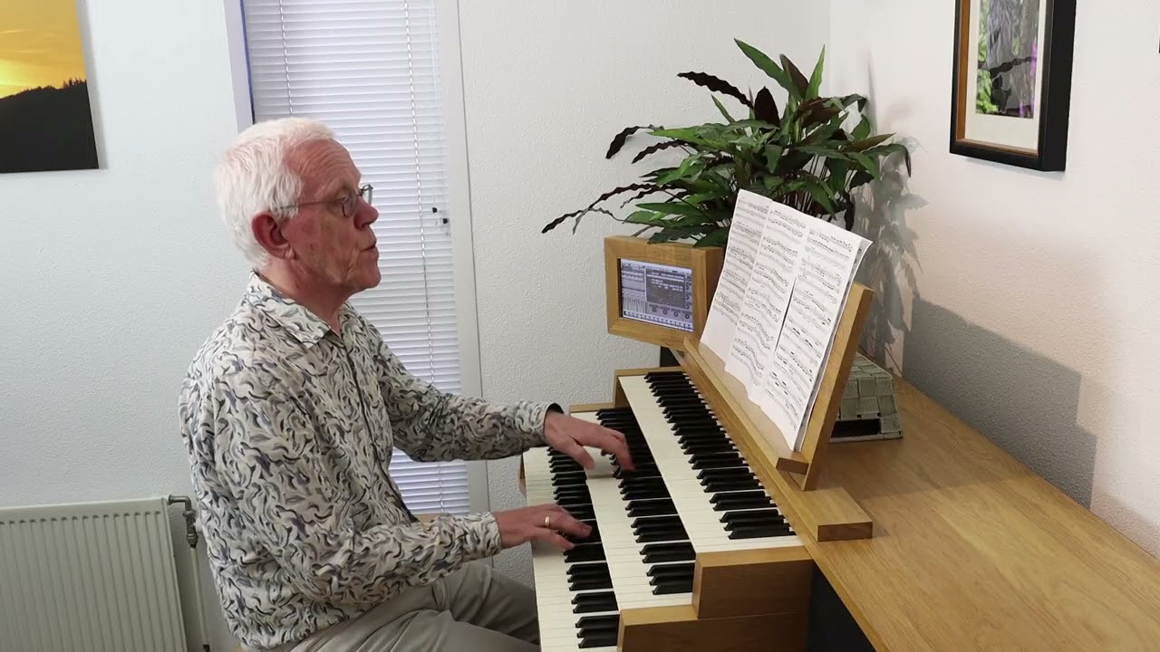 Leo Terlouw speelt Allegro uit Concerto in c - J.S. Bach