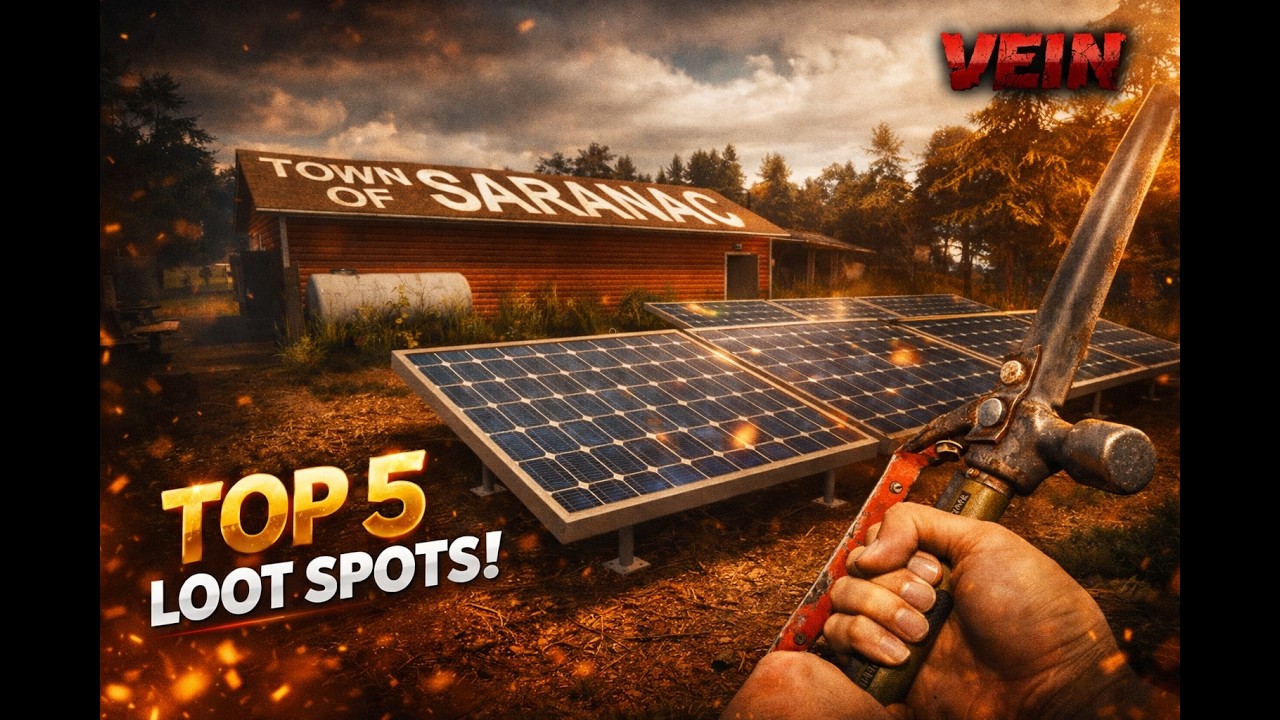 Top 5 Loot Spots in VEIN | Saranac Beginner Guide