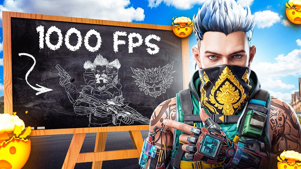 Playing FreeFire In 1000 FPS??? 😱😨🔥  - MBG ARMY