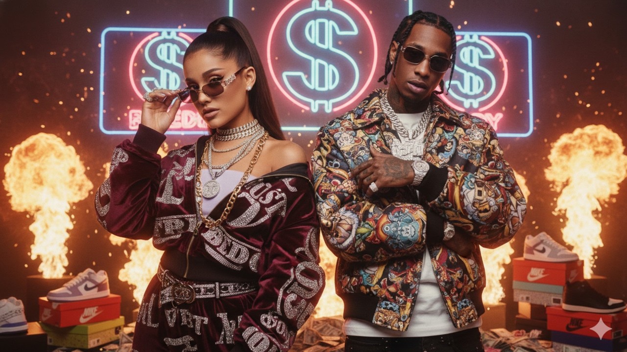 NEON NEBULA Ariana Grande, Tyga - (ft. Doja Cat, Chris Brown) | (Official Lyrics Video) 2026
