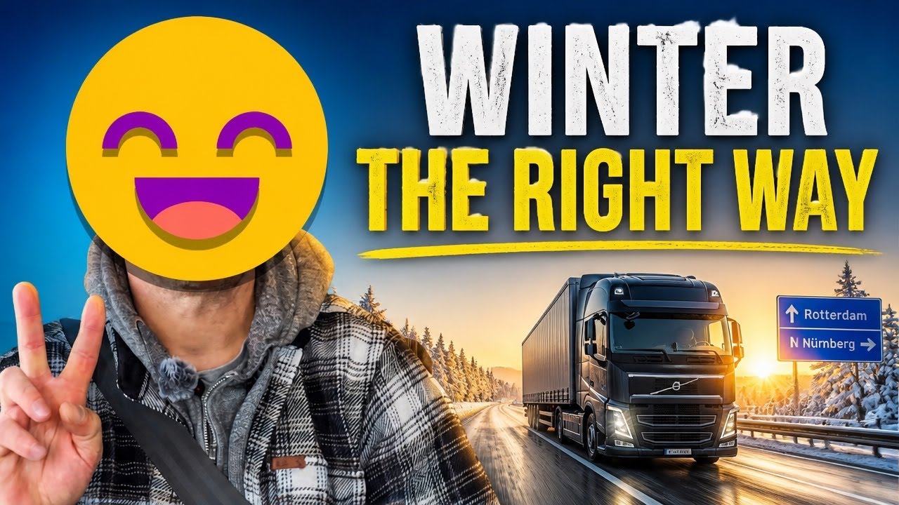 Newbie Trucker In Europe #Ep.:11 — Gloucester→Hamburg→Nuremberg Vlog: Ferry, Autobahn Tips 🚚🛳️