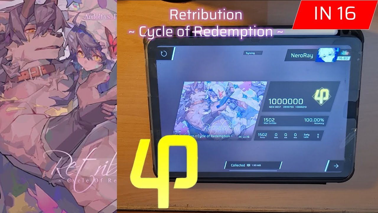 《April Fools Song Return!!》Retribution ~ Cycle of Redemption ~  [IN 16] | ALL PERFECT!!! 【Phigros】