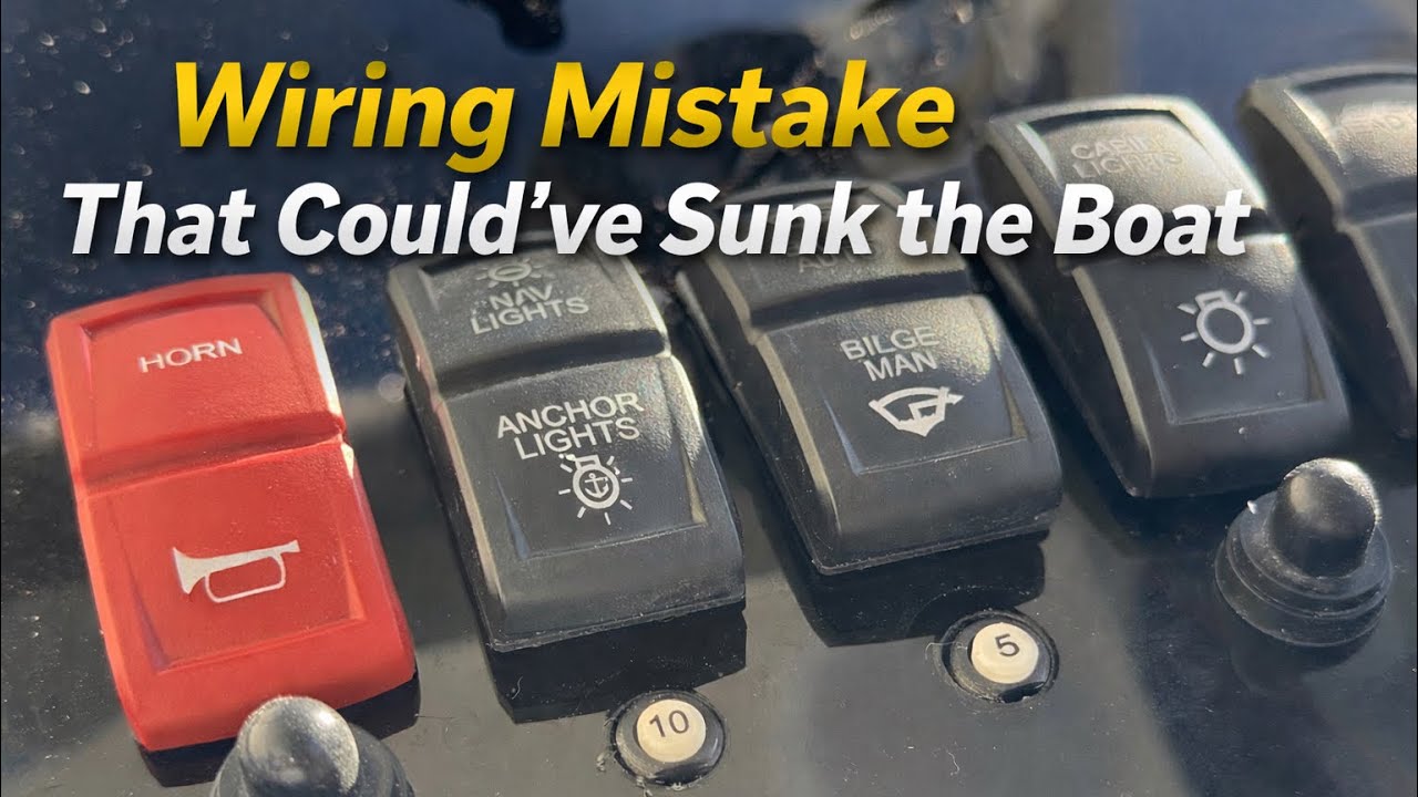 A Simple Wiring Mistake That Could Have Caused Serious Trouble on the Water