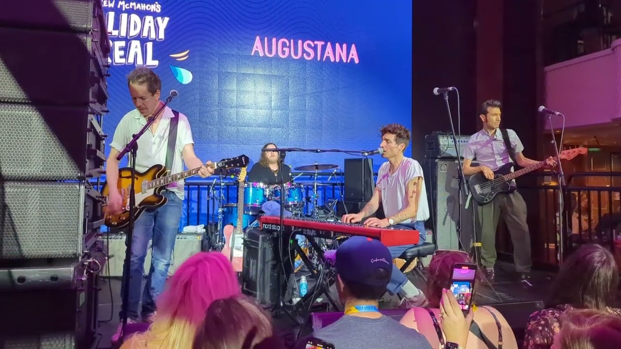 Augustana - Boston - Live from 2024 Andrew McMahon Holiday From Real Cruise