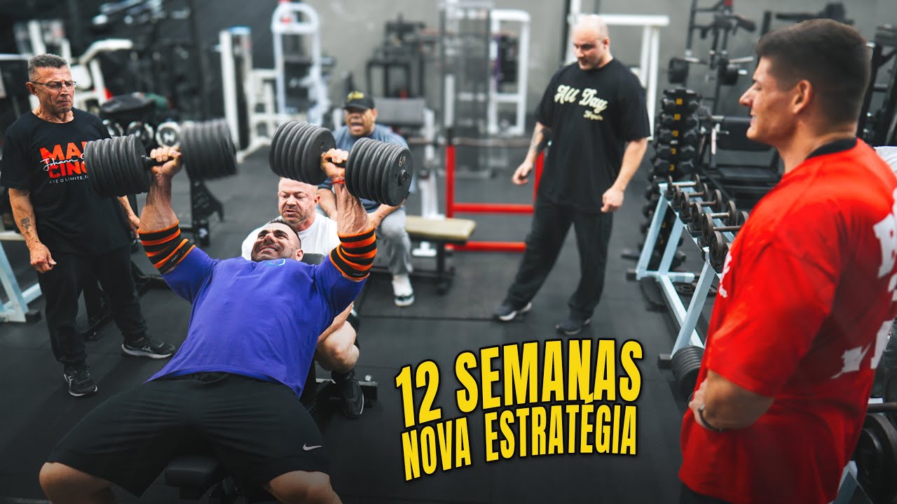12 SEMANAS PARA O MR. OLYMPIA! MUDAMOS A ESTRATÉGIA!! | RAFAEL BRANDÃO