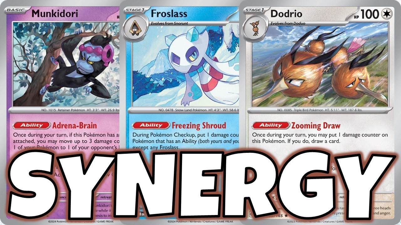 The Perfect Trio: Dodrio, Froslass & Munkidori