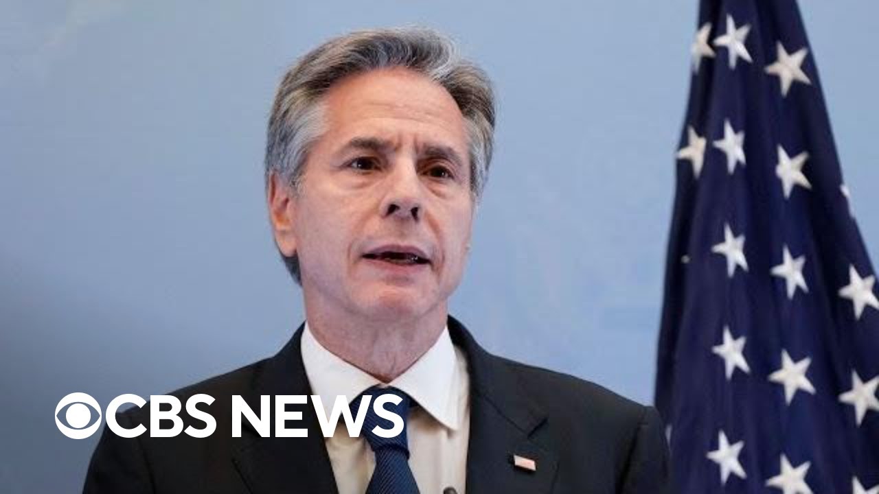 Blinken speaks from Israel amid trip to show U.S. support | full video