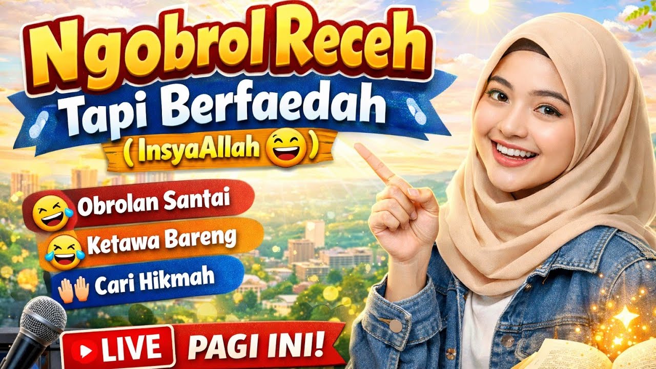 “Ngobrol Receh Tapi Berfaedah (InsyaAllah 😆)”