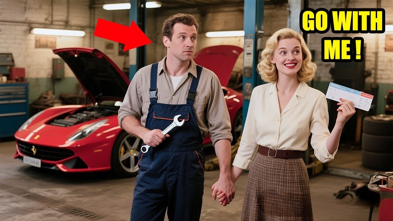 Struggling Mechanic Makes a CEO's Broken Ferrari Sing—She Asks Him to Be Her Driver Immedi