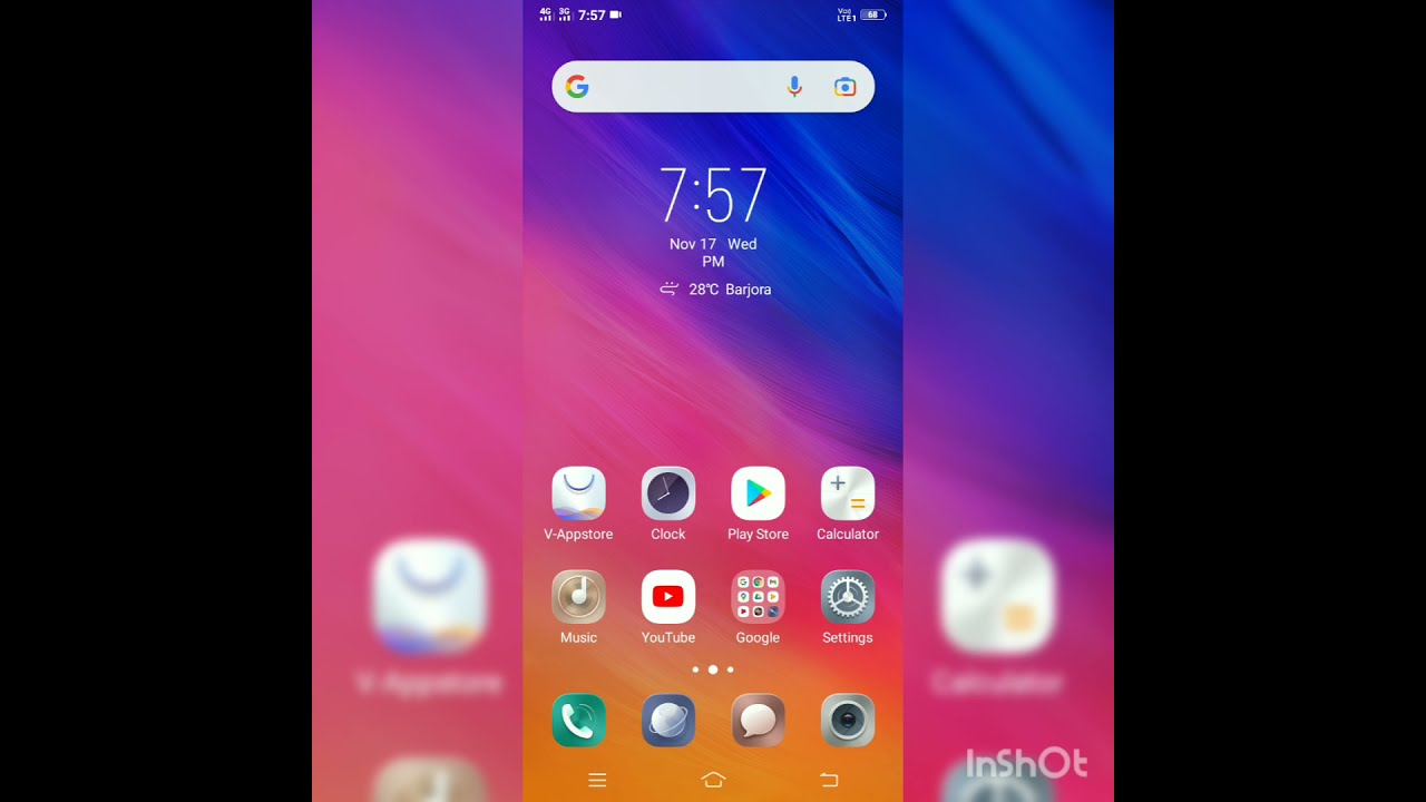 how to on three finger screenshot in vivo y91 #vivo #screenshot