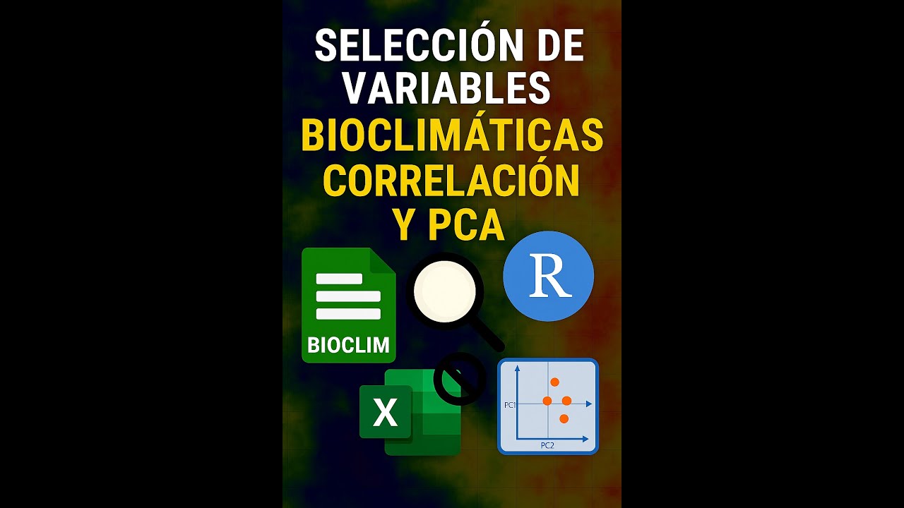 Selección de variables Bioclimáticas con Correlación y PCA:  tutorial paso a paso en RStudio