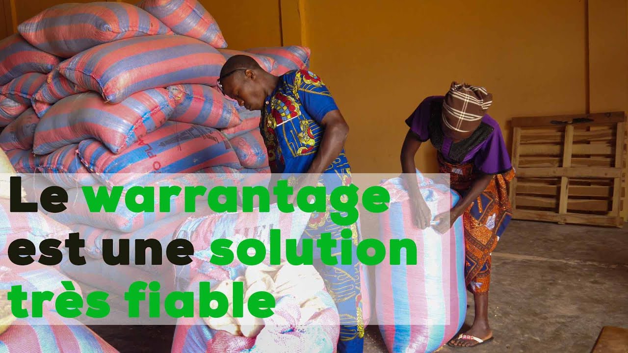 Le warrantage, une solution plus que salvatrice pour les agriculteurs