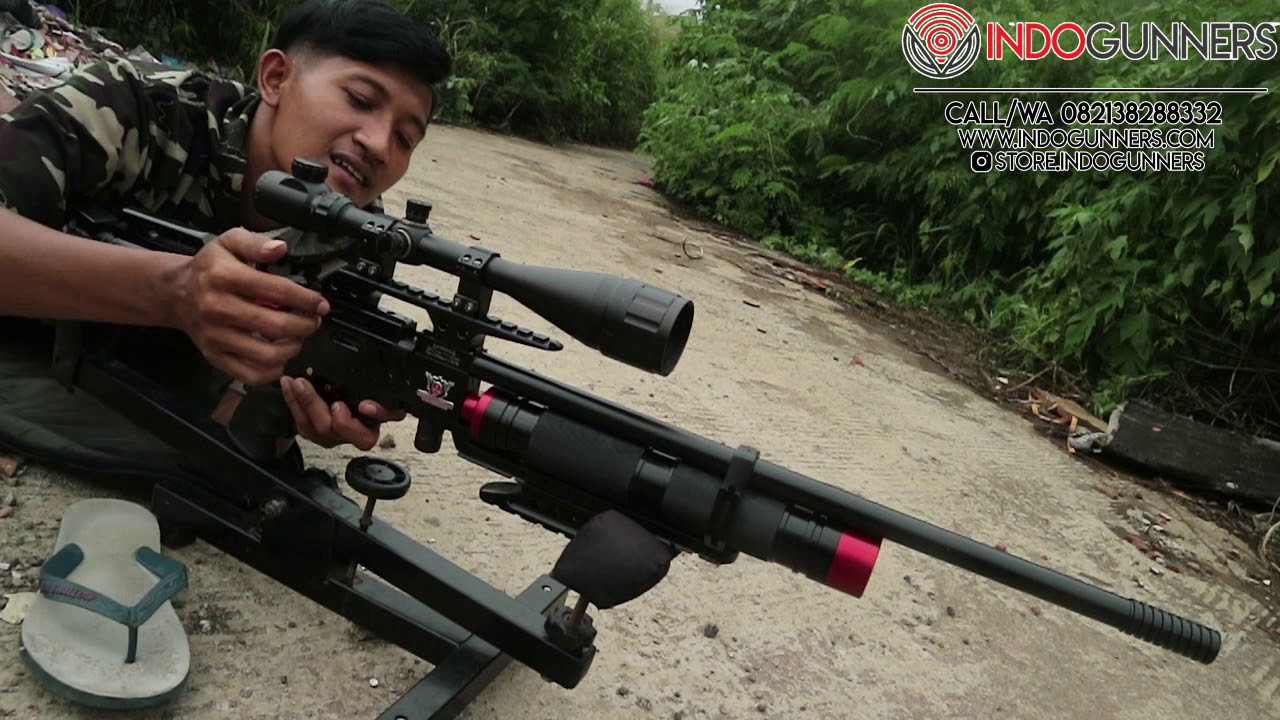 Tes Akurasi Dan Power Senapan Angin Pcp Ghost Warrior Terlaris Indogunners