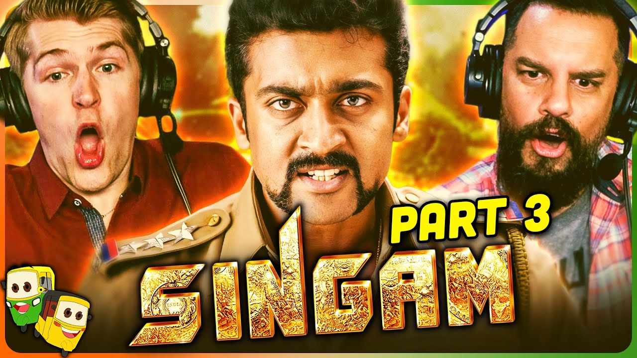 Part 3 -  SINGAM Movie Reaction! | Suriya | Anushka Shetty | Prakash Raj