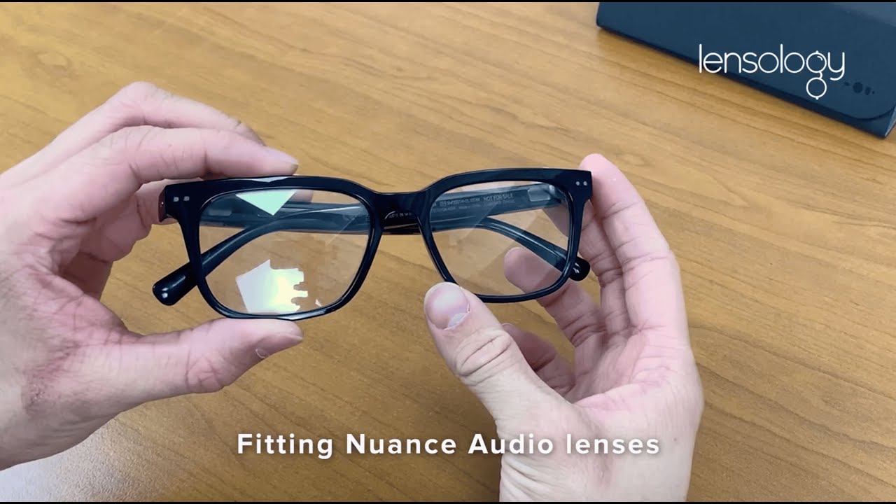 Nuance Audio Glasses | Removing and Fitting lenses
