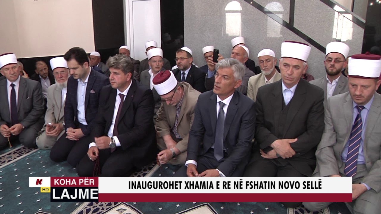 INAGUROHET XHAMIA E RE NË FSHATIN NOVO SELLË