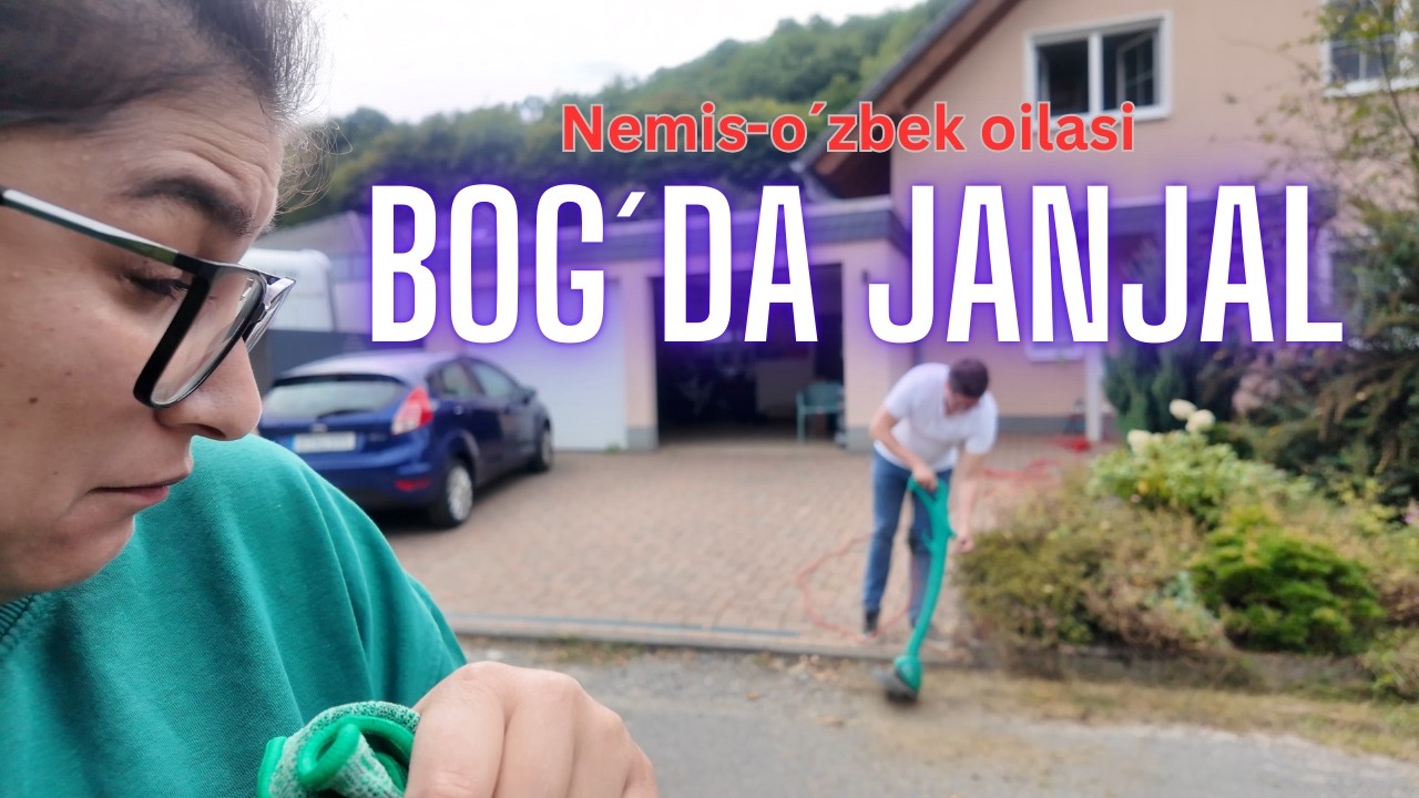 BOG`DA JANJAL: Nemis -o´zbek oilasi VLOG