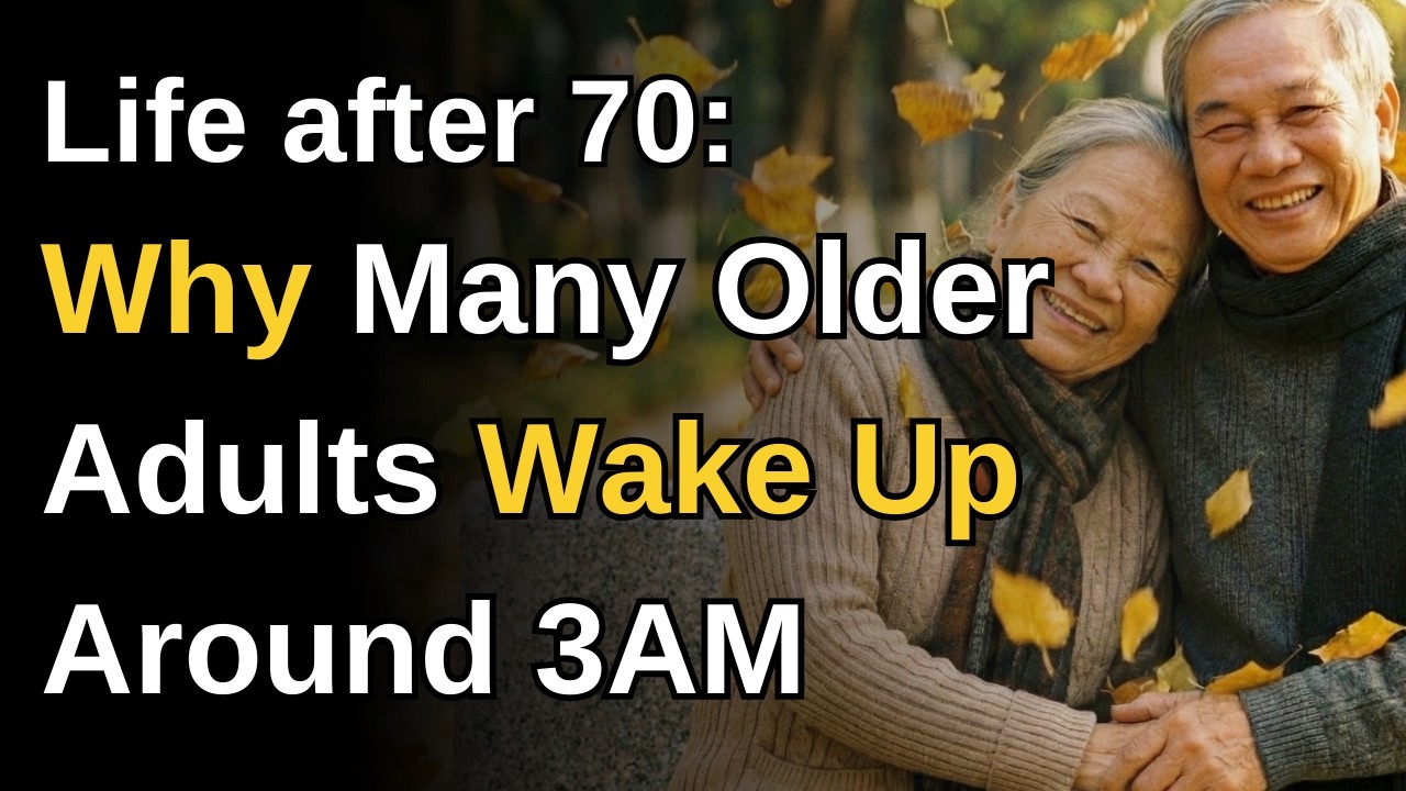 Life after 70: Why Many Older Adults Wake Up Around 3AM and What It May Mean | Golden Leaf Path