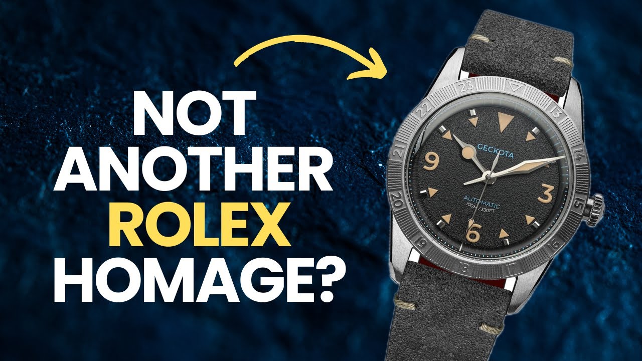 This Geckota Is An Awesome and Affordable Field Watch