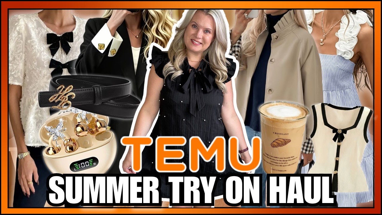 HUGE TEMU SUMMER TRY ON HAUL | UK Size 16 | Affordable Fashion Finds | July 2026 | Clare Walch