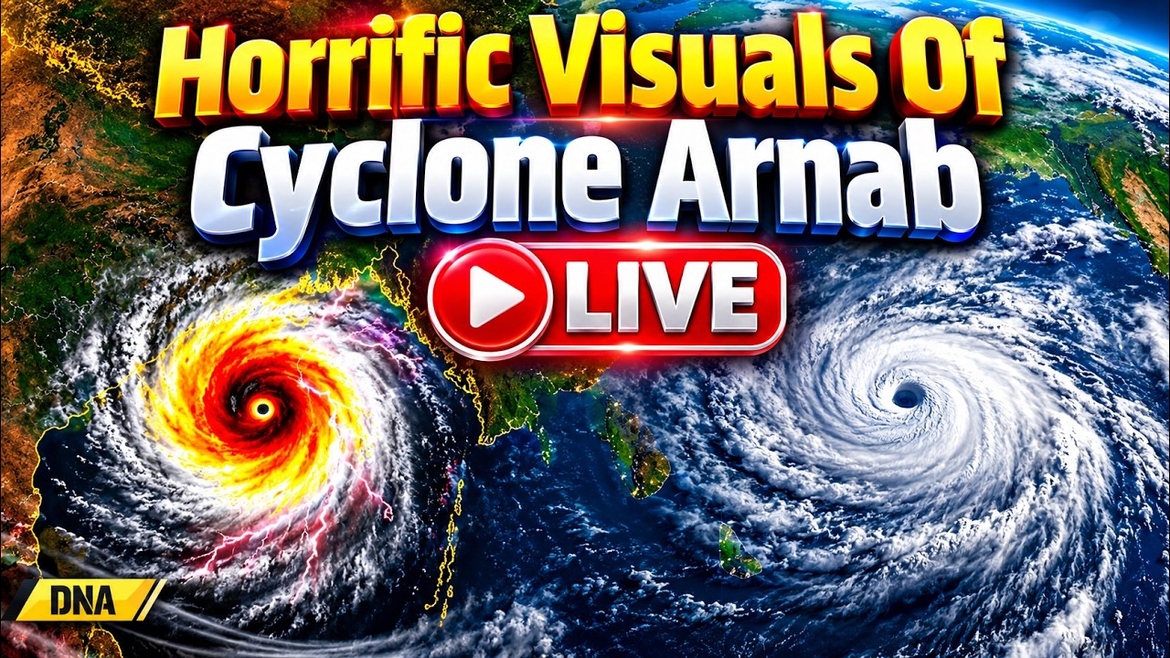 CYCLONE LIVE: Cyclone 'Arnab' Landfall Tracking | Which States Will Be Worst Affected? | IMD Alert