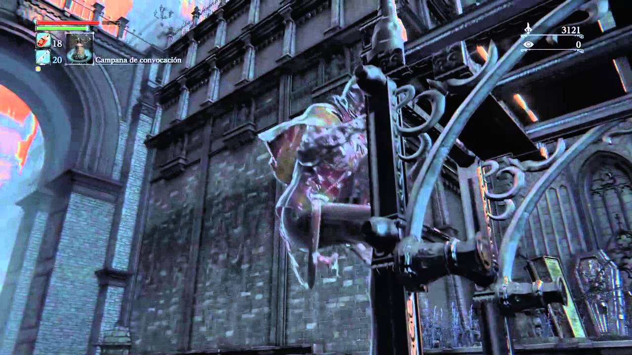 Bloodborne-Atajo para llegar al segundo monstruo satándose el primero.