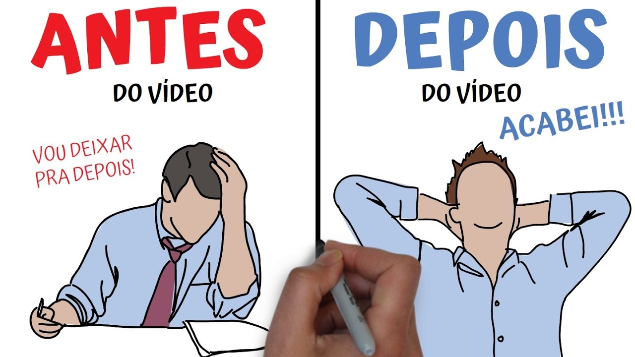 PREGUIÇA E PROCRASTINAÇÃO: Acabe definitivamente com elas | SejaUmaPessoaMelhor