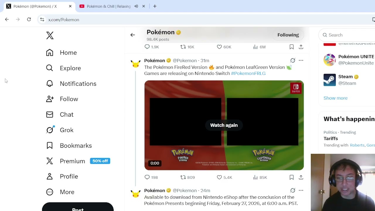 They announced Fire red and leaf green ports