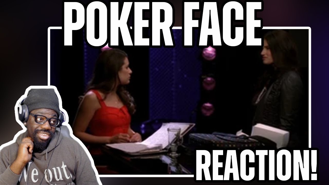 Wait What Idina??* GLEE - Poker Face (Full Performance) Reaction