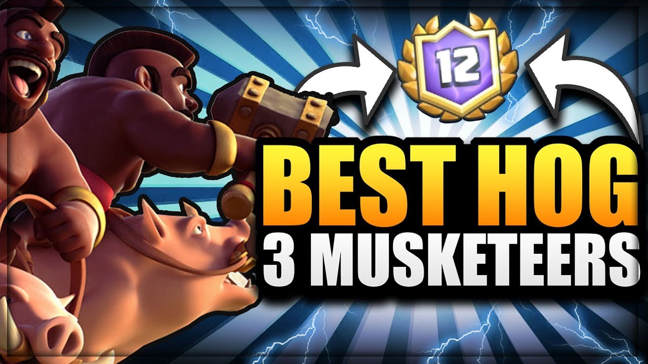 SO EASY 12 WINS GC WITH BEST HOG META DECK !! WORKS WITH LADER TOO !!!